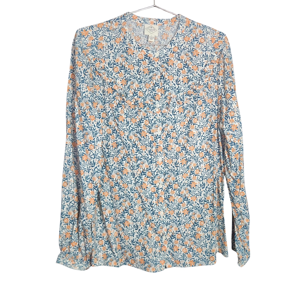 St. John's Bay Floral Blouse